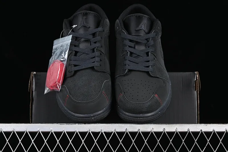 All categories Air Jordan Jordan series basketball shoes Air Jordan 1 Low Z version Air Jordan 1 Low SE Craft "Dark Smoke Grey" AJ1 Joe 1 dark smoke gray low-top cultural casual sneakers FD8635-001